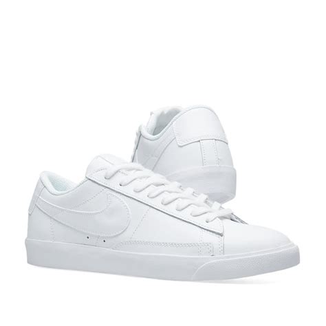 nike sneaker blazer low le weiß beige|nike blazer low top.